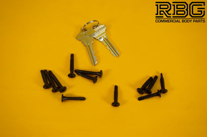 Double Hook Gate Latch Double Sided Lock SafeTech Garden Fence Gravity Latch
