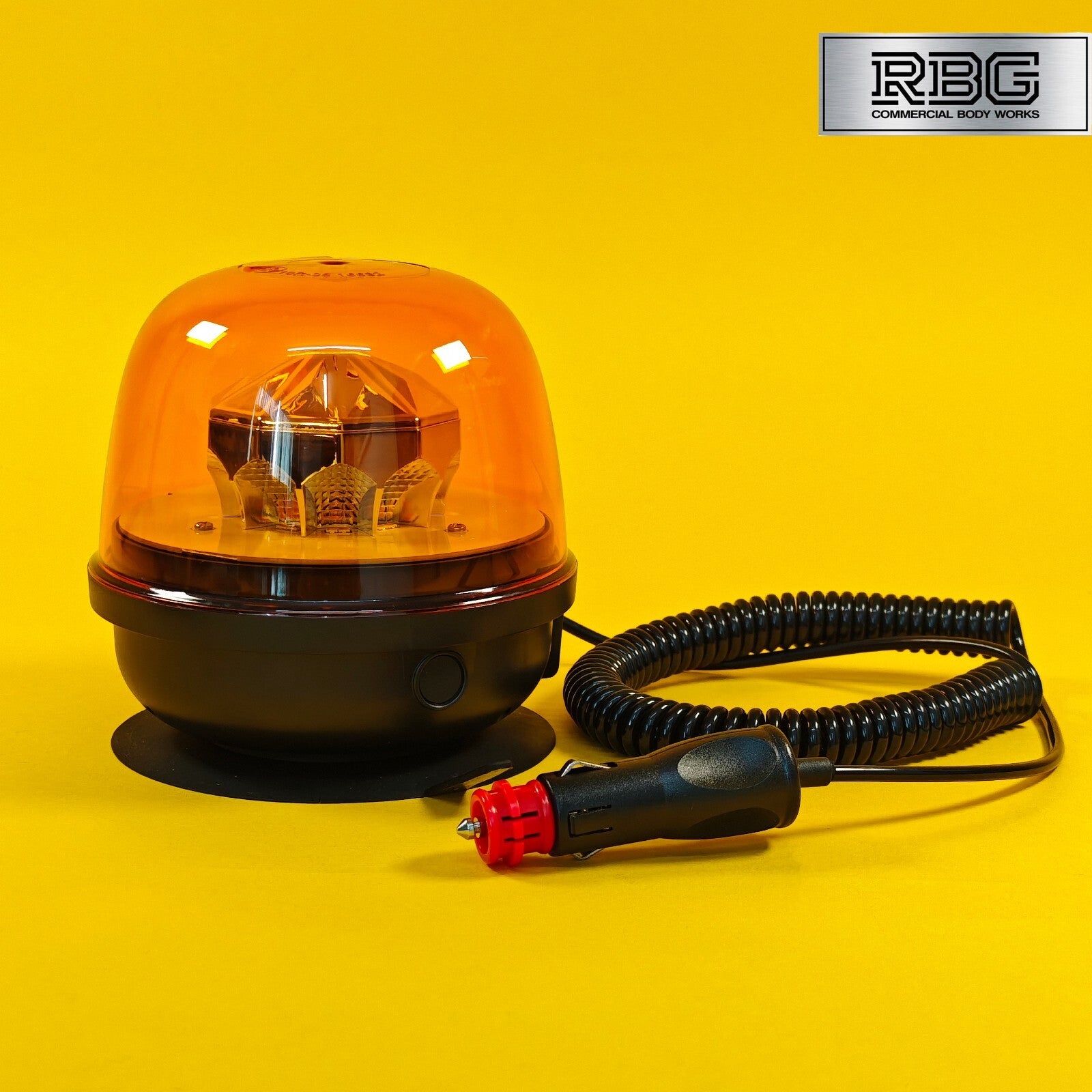 Wireless Warning Beacon Light Amber Rechargeable 12/24V LED Flashing IP67 UK