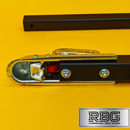 Vehicle Recovery Tow Pole 3.5Ton Ridged Towing Bar 1.8m 3500kg 2pc Steel Car Van