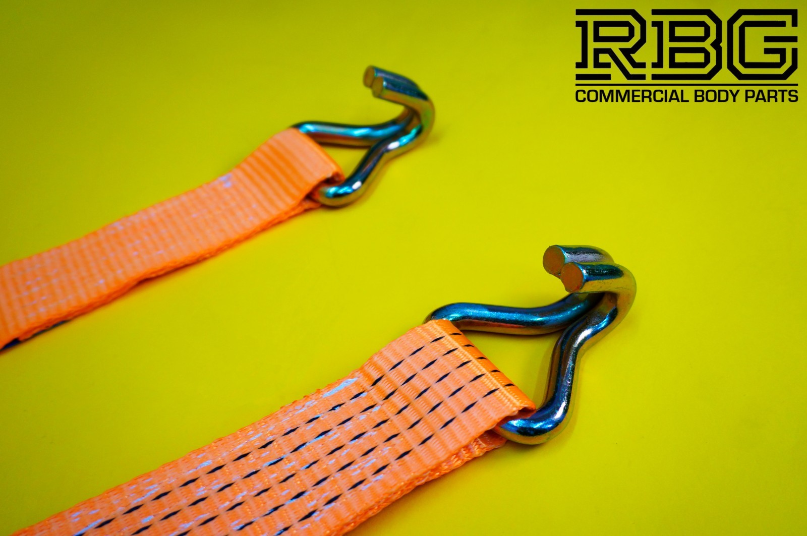 Ratchet Tie Down 50mm Strap 5ton High-Vis Orange 9m Lashing Cargo Recovery