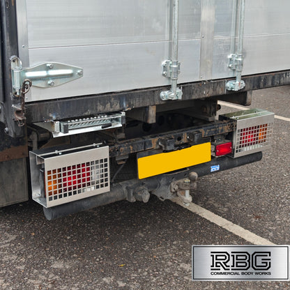 Light Guards for Isuzu Grafter THICK 3mm Galvanized Aluminum Truck Tipper UK