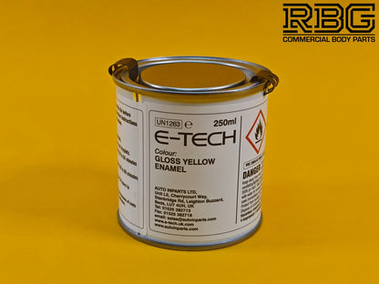 Brake Caliper Paint Kit YELLOW Paint + Cleaner + Brush E-TECH For Car Vehicle UK