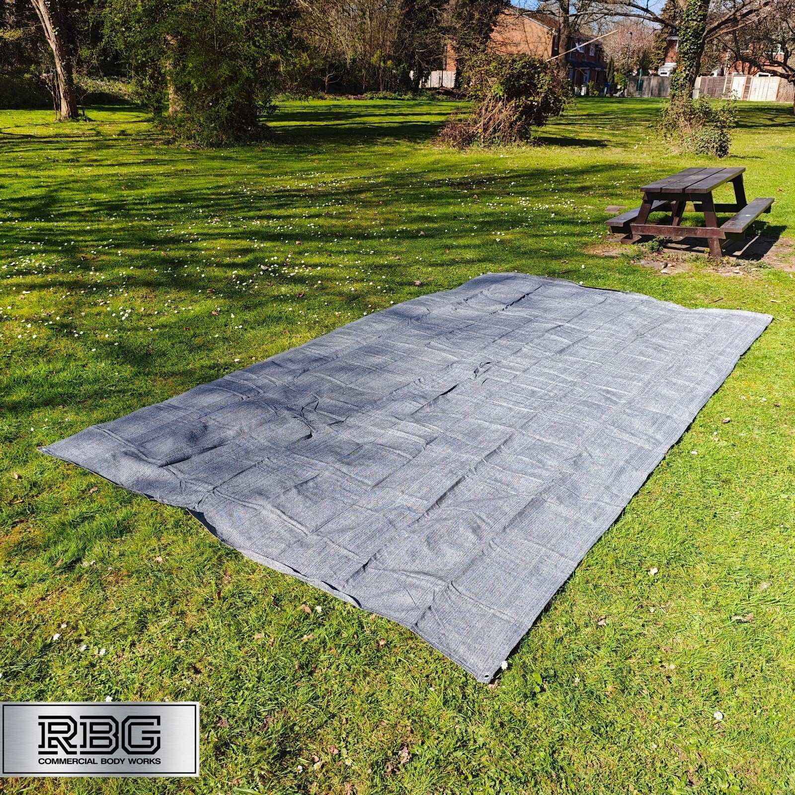 Awning Carpet Breathable Woven For Tent Caravan Campervan Camping 2.5m x 4.5m UK