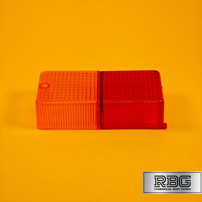 Trailer Rear Replacement Lens for Perei Oblong Tail Lamp Light Spare Lens Ifor