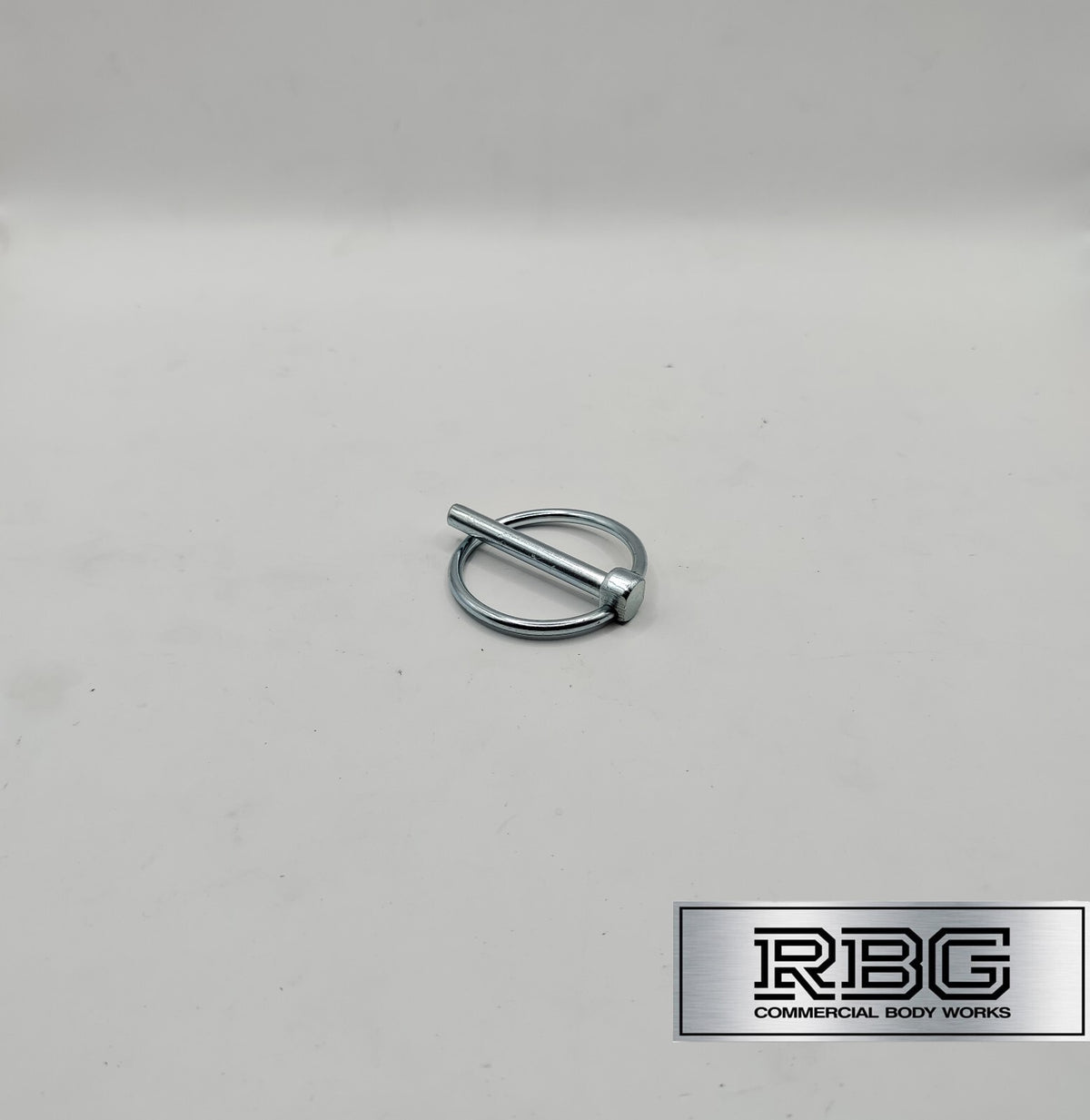2x Lynch Pins Ø6 x 45mm Zinc Plated Steel Linch Pins Trailer, Tractor, Truck