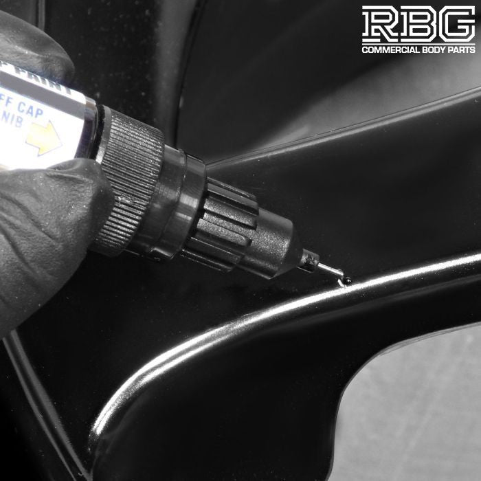 Alloy Wheel Paint Touch-Up PEN & STICK SILVER Chip Kurb Damaged Repair Pen Car