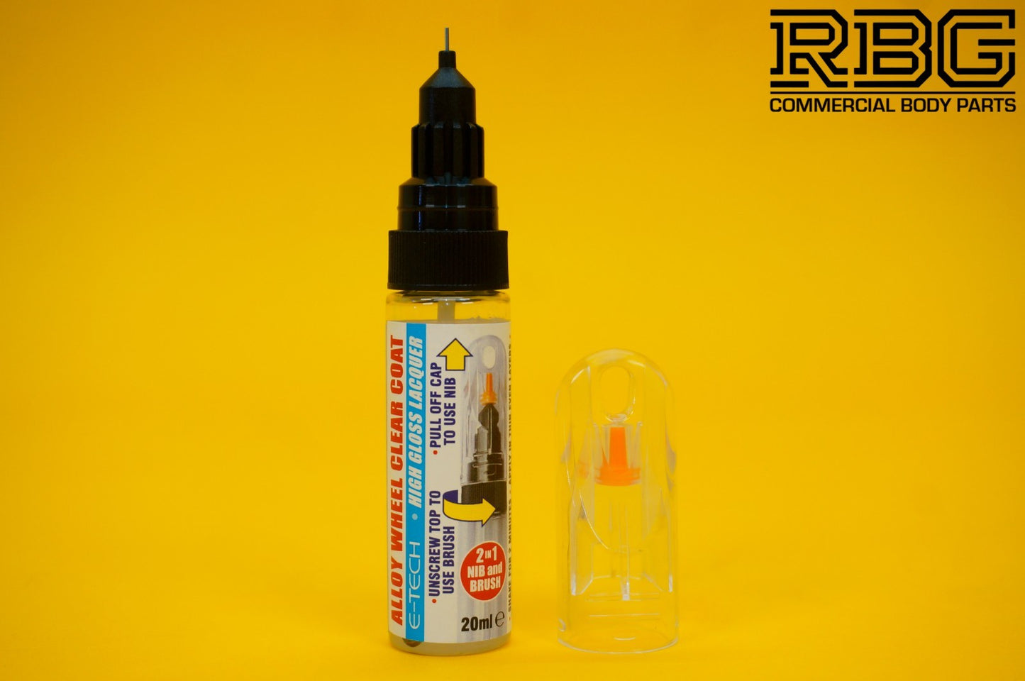 Clear Coat Lacquer Touch-Up Pen & Stick Car Body Work Wheels & Surfaces E-TECH