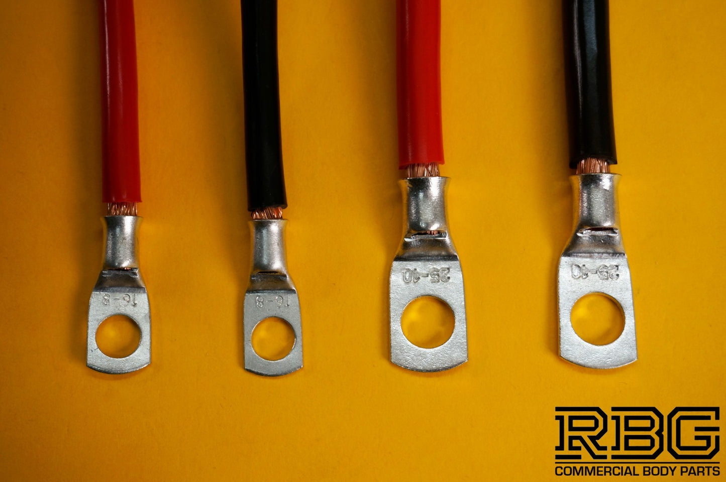 Copper Tube Lugs Battery Cable Terminals Eyelets 16mm² & 25mm² Various Packs
