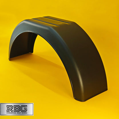 13 Inch Plastic Mudguard Single 770mm x 200mm for Trailer 13″ Wheel Domar Deluxe
