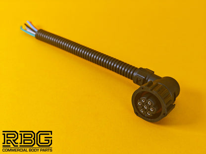 6/7 Pin Connector Plug for Rear Light SPRINTER, IVECO, MAN... Lorries Trucks 12V