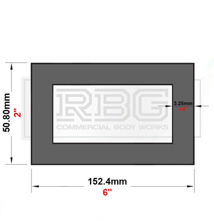 ALUMINIUM RECTANGULAR BOX SECTIONS Inch & Metric Various Sizes Free UK Delivery