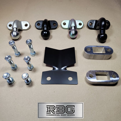 Tow Ball Spacer Bumper Bolt Sets Maypole 50mm Tow Ball Trailer Truck 4x4 Towbar