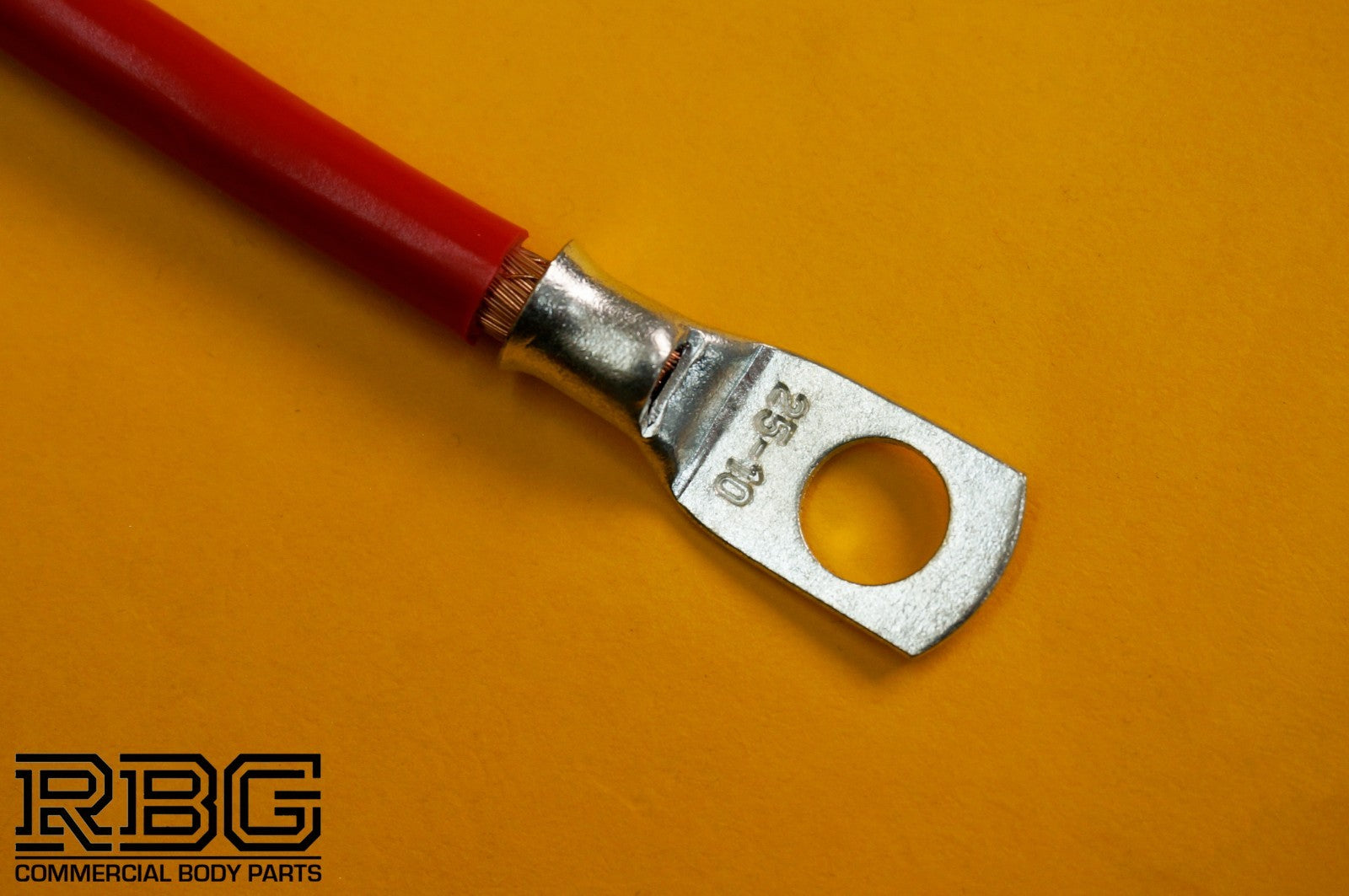 Battery Cable Terminal Copper Tube Lug 25mm² 10mm Connector Ring Crimp Welding