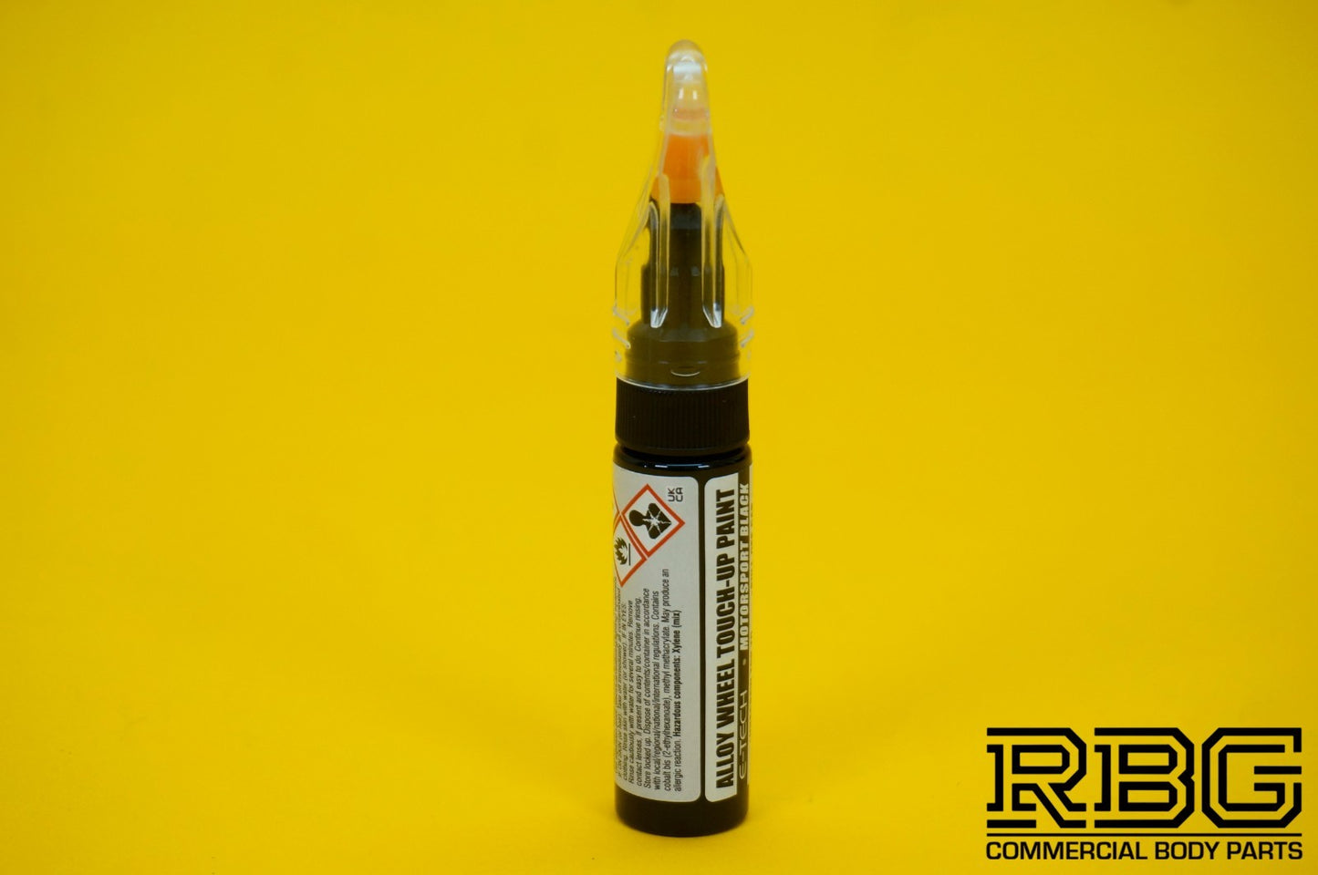 Alloy Wheel Paint Touch-Up PEN & STICK BLACK Chip Kurb Damaged Repair Pen Car