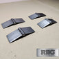 Butt Hinge Weld-on Solid Pressed Drawn Steel Heavy Duty 50x137mm Truck Trailer