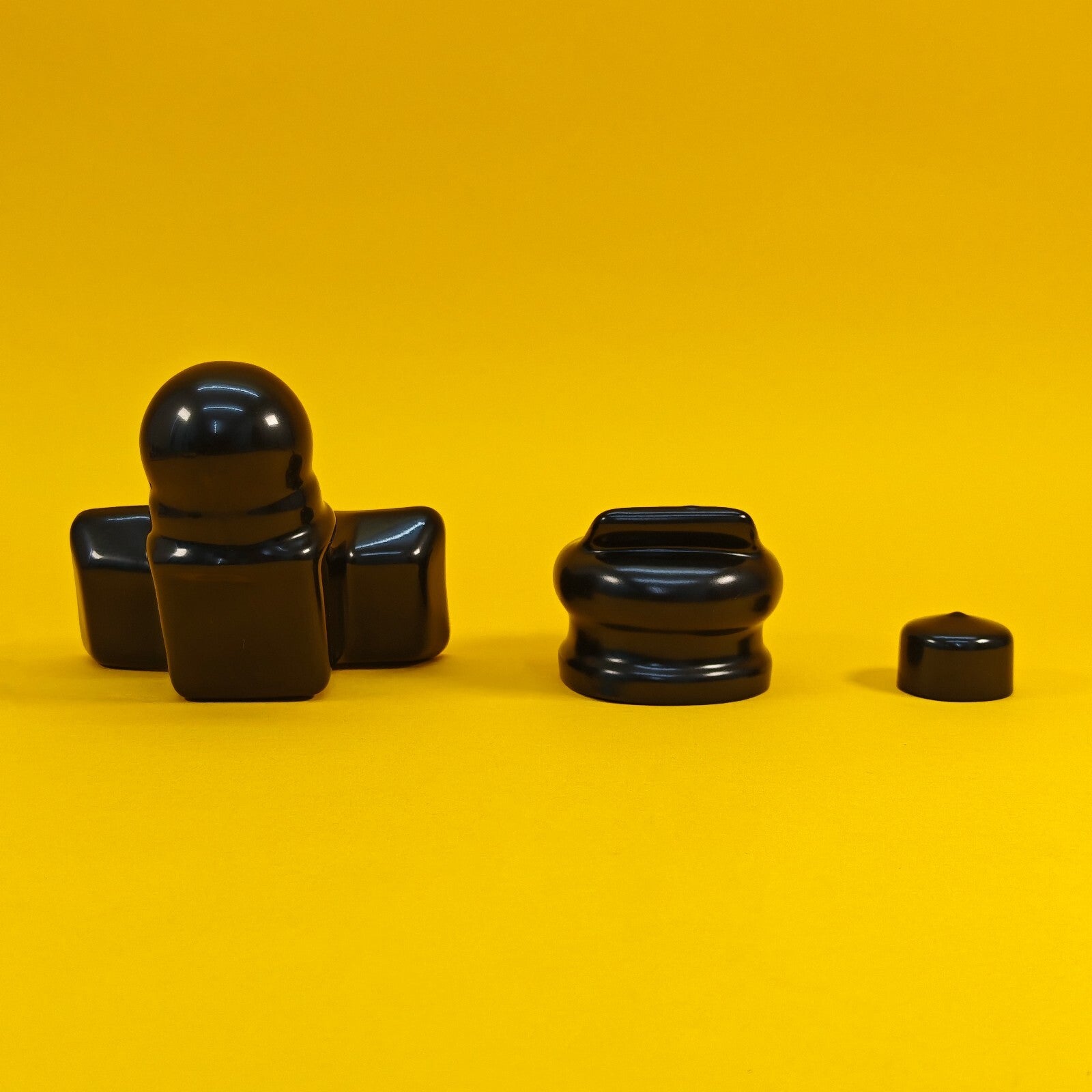 TowBall + Socket + Plug Cover SET PVC 50mm Towball 7 13 Pin Socket 12N/S Plug UK