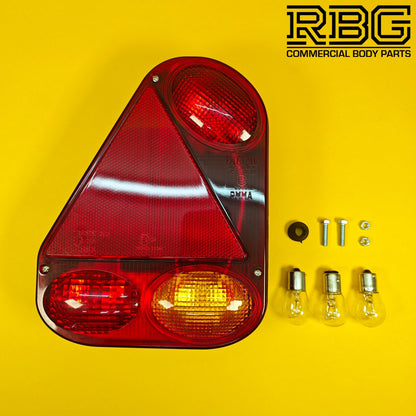 Rear Combination Lamp LEFT HAND Radex Light for Trailer Caravan 5 Function 12V