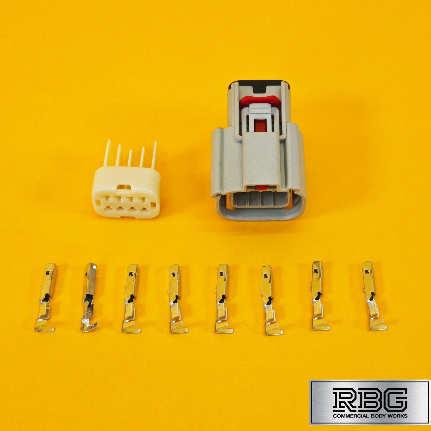 Ford Transit MK8 Wiring Loom Plug Grey for Tail Light Lamp Tipper Recovery 8Pin