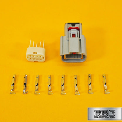 Ford Transit MK8 Wiring Loom Plug Grey for Tail Light Lamp Tipper Recovery 8Pin