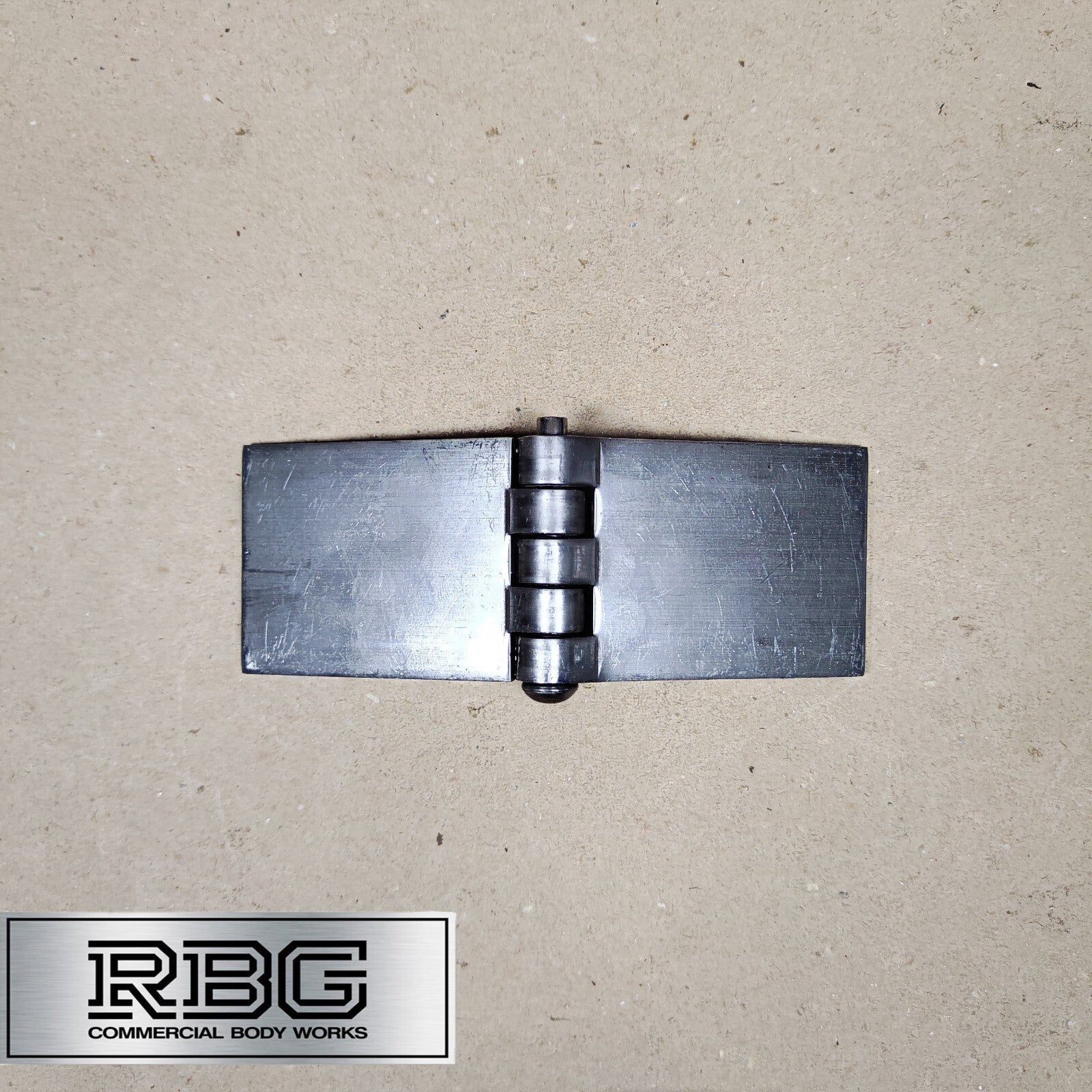 Butt Hinge Weld-on Solid Pressed Drawn Steel Heavy Duty 50x137mm Truck Trailer
