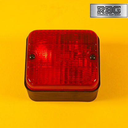 Rear Fog Bulb Light AJBA Red Universal Lamp For Trailer Caravan FR.20.001 Italy