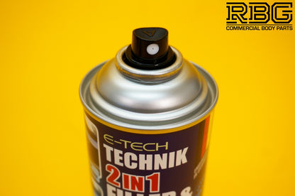 Technik 2-in-1 Filler & Primer Fills Scuff Scratches Alloy Wheel Car Body Repair