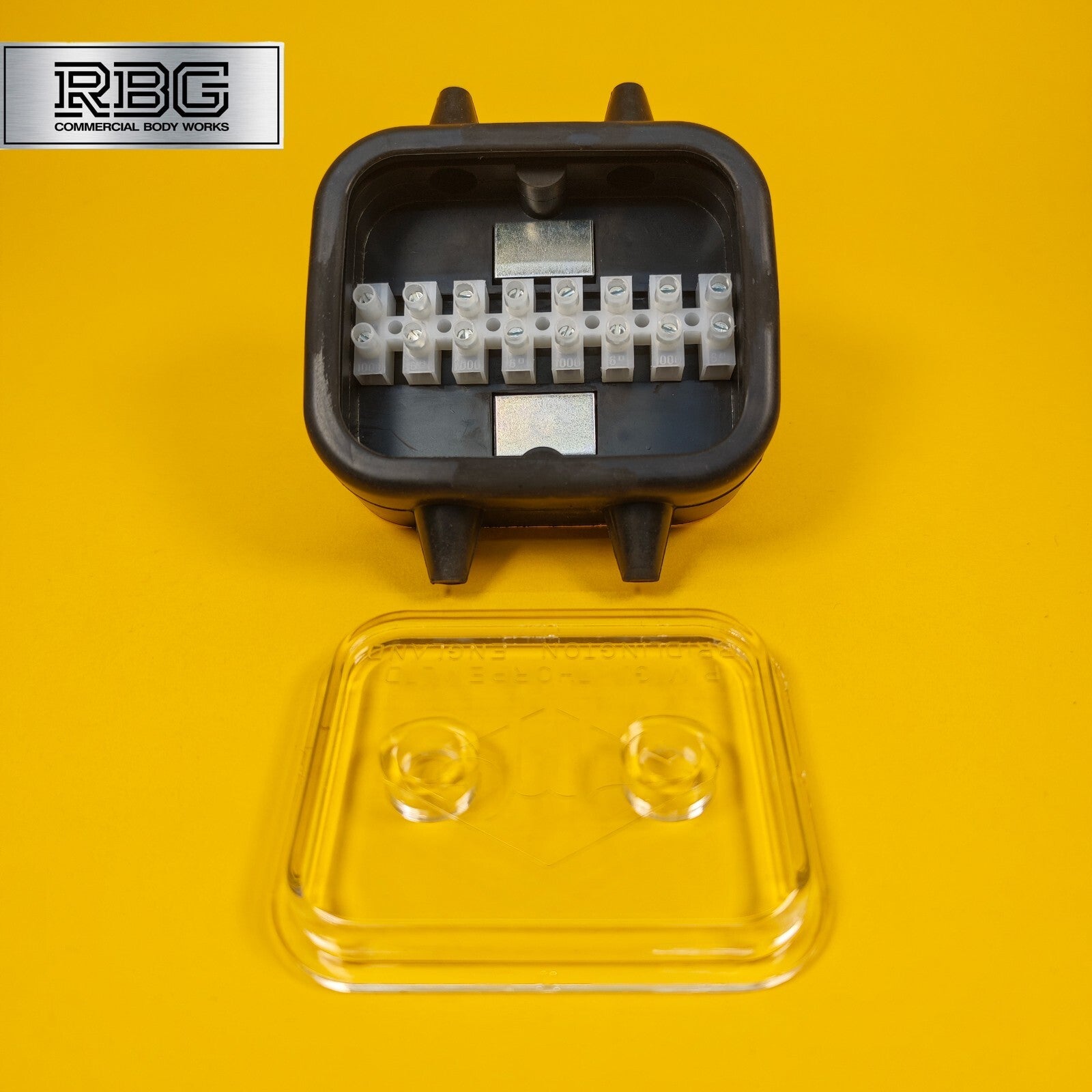 8 Way Junction Box Waterproof Rubber Block Britax for Towing Trailer Caravan UK
