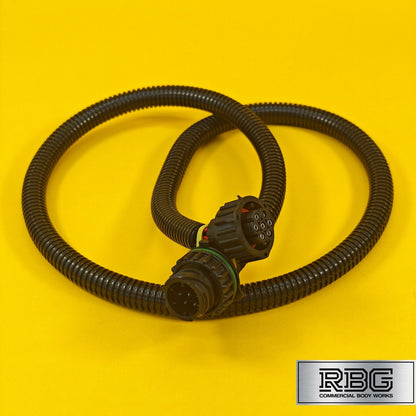 6/7 Pin Connector Plug F/M Twist Lock Rear Light Wiring Loom Harness 1m Cable