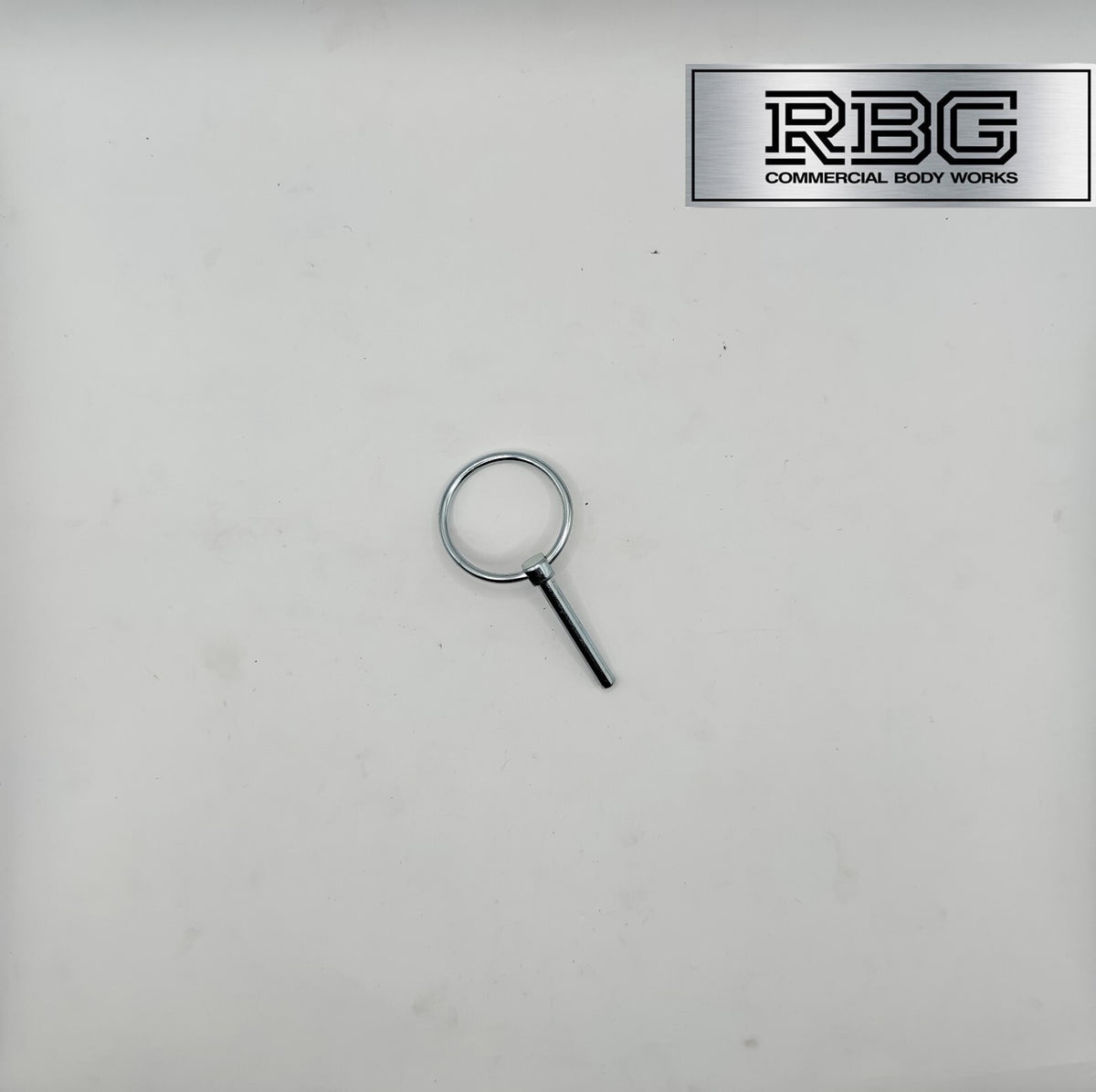 2x Lynch Pins Ø6 x 45mm Zinc Plated Steel Linch Pins Trailer, Tractor, Truck