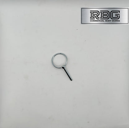 2x Lynch Pins Ø6 x 45mm Zinc Plated Steel Linch Pins Trailer, Tractor, Truck