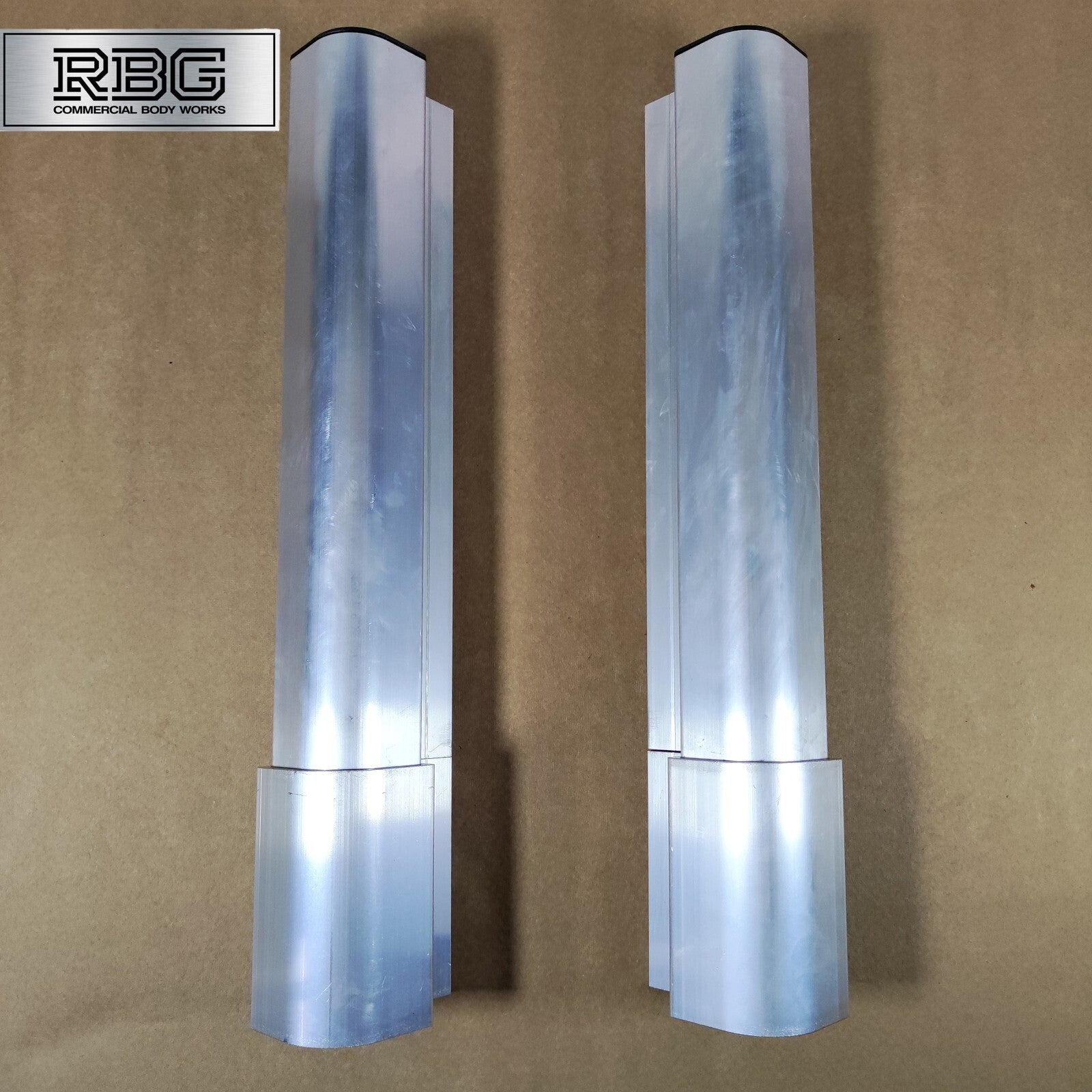 Aluminium Corner Pillar Extrusion 400mm & Socket Dropside Truck Trailer Tailgate