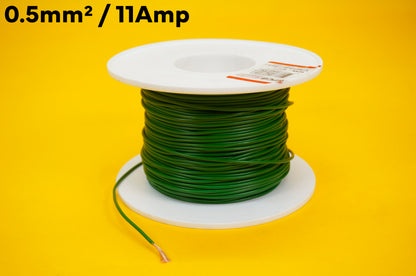 0.5mm Single Core Auto Cable 11Amp - 12 COLOUR