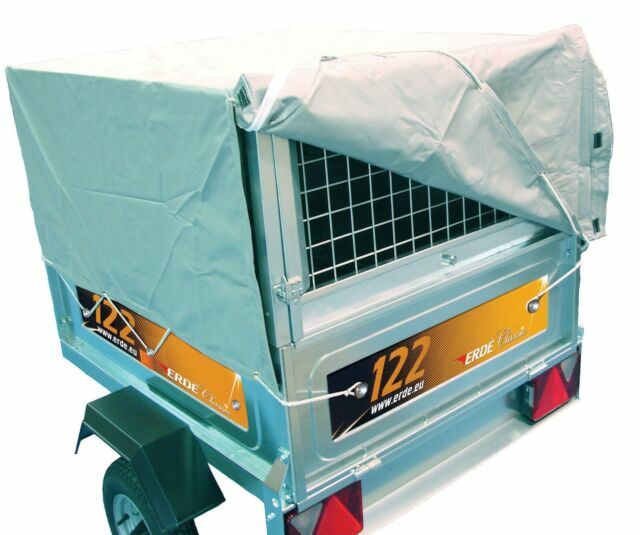 Cover For Erde 122 & Maypole MP6812 Trailer's High Side Mesh Kit Durable PVC UK